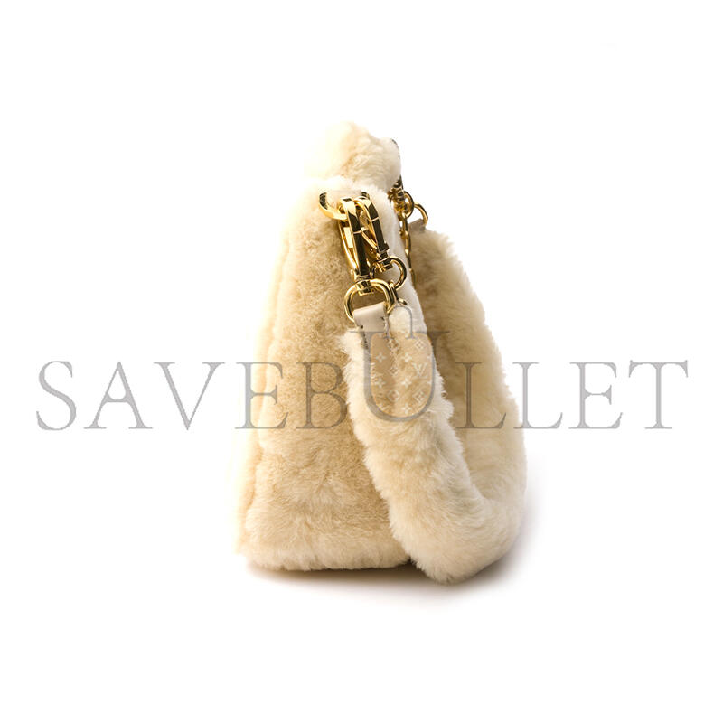 PRADA RE-EDITION MINI SHEARLING BAG 1BC204 (22*18*6cm) 